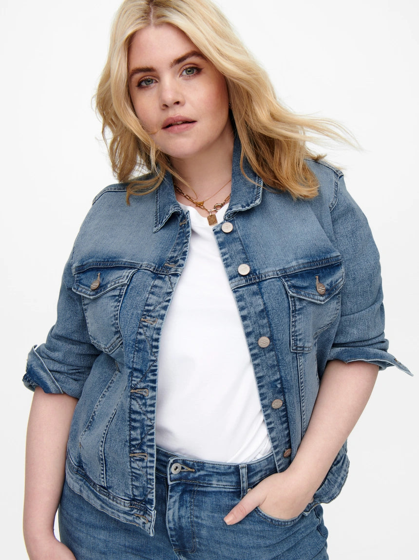 Only Carmakoma - Wespa - Denim Jakke