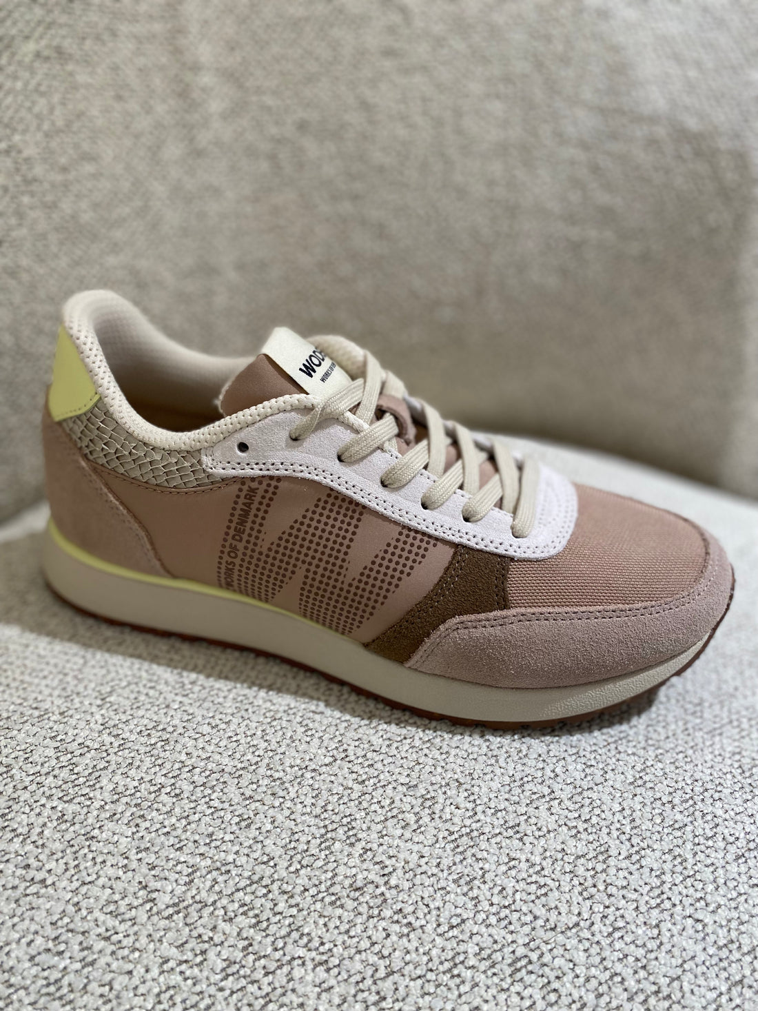 Woden - Ronja - Tricolor Taupe Multi