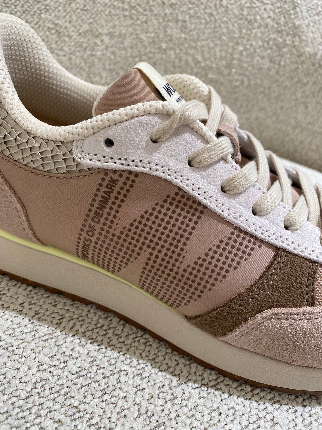 Woden - Ronja - Tricolor Taupe Multi