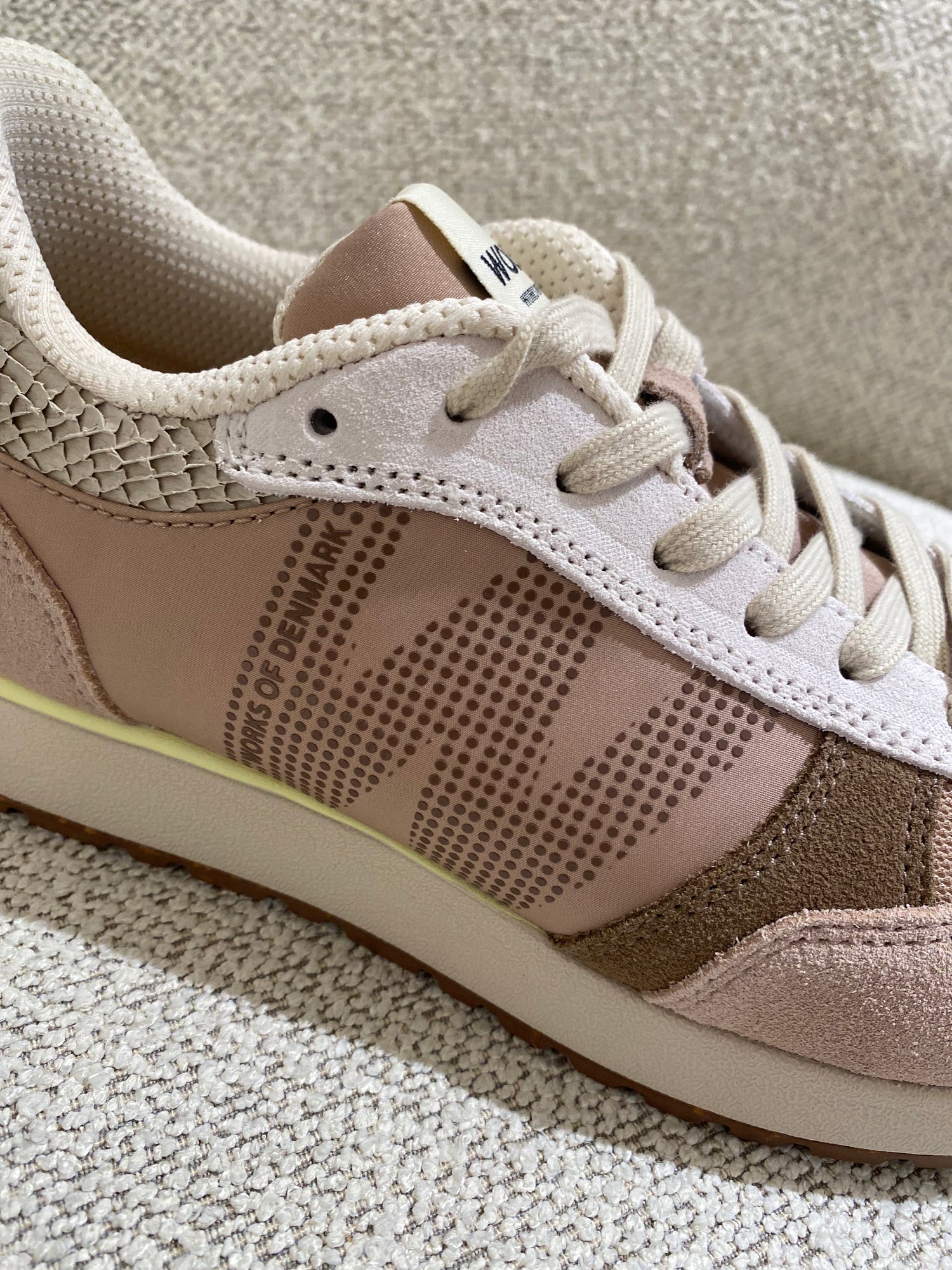 Woden - Ronja - Tricolor Taupe Multi