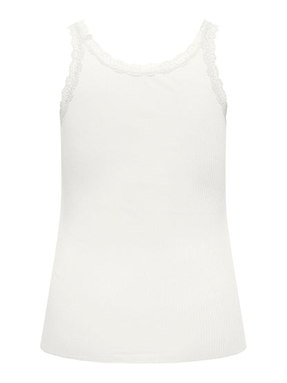 Only Carmakoma - Sara - Top Råhvid