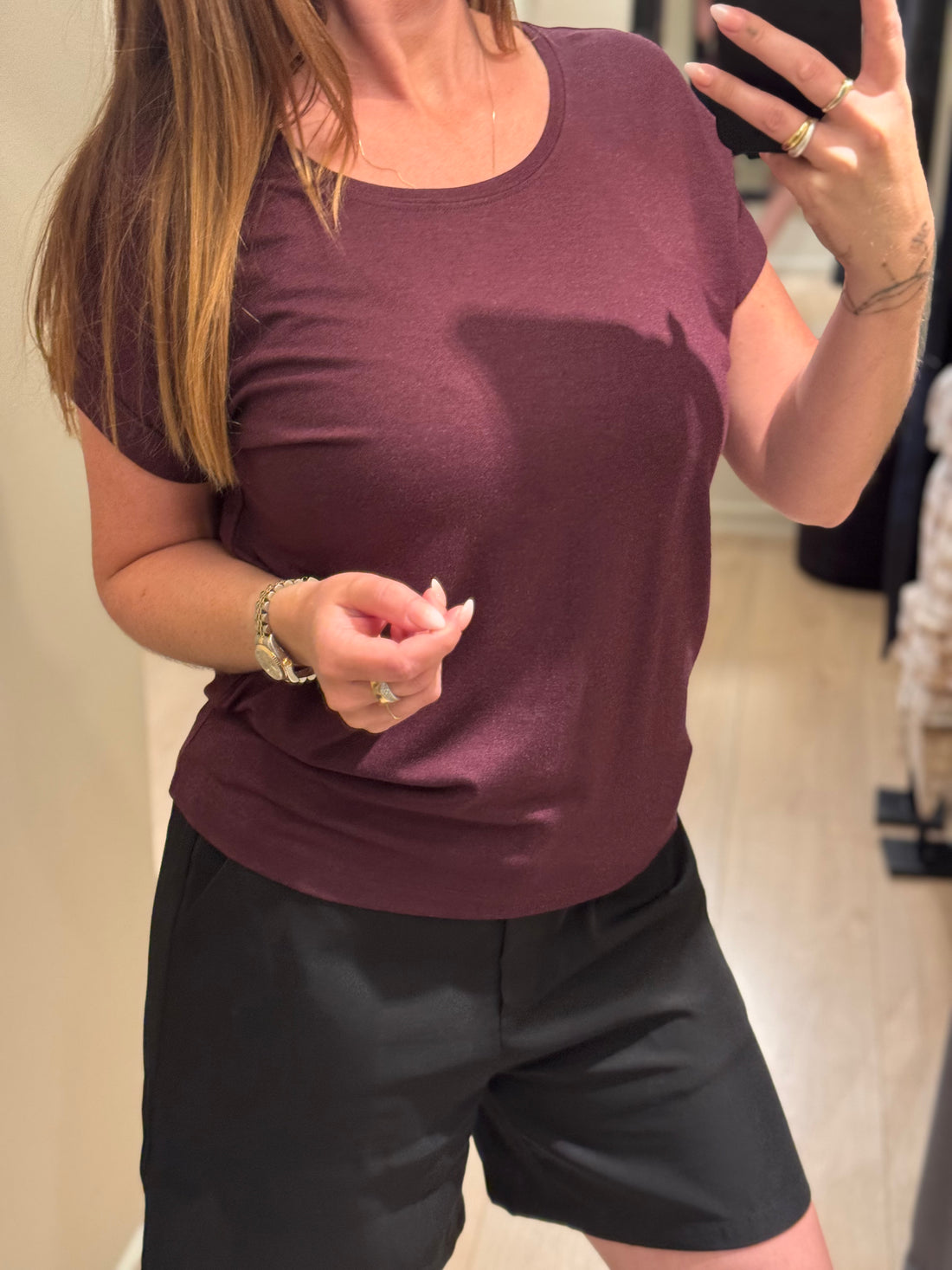 ONLY - Moster - T-shirt Blomme