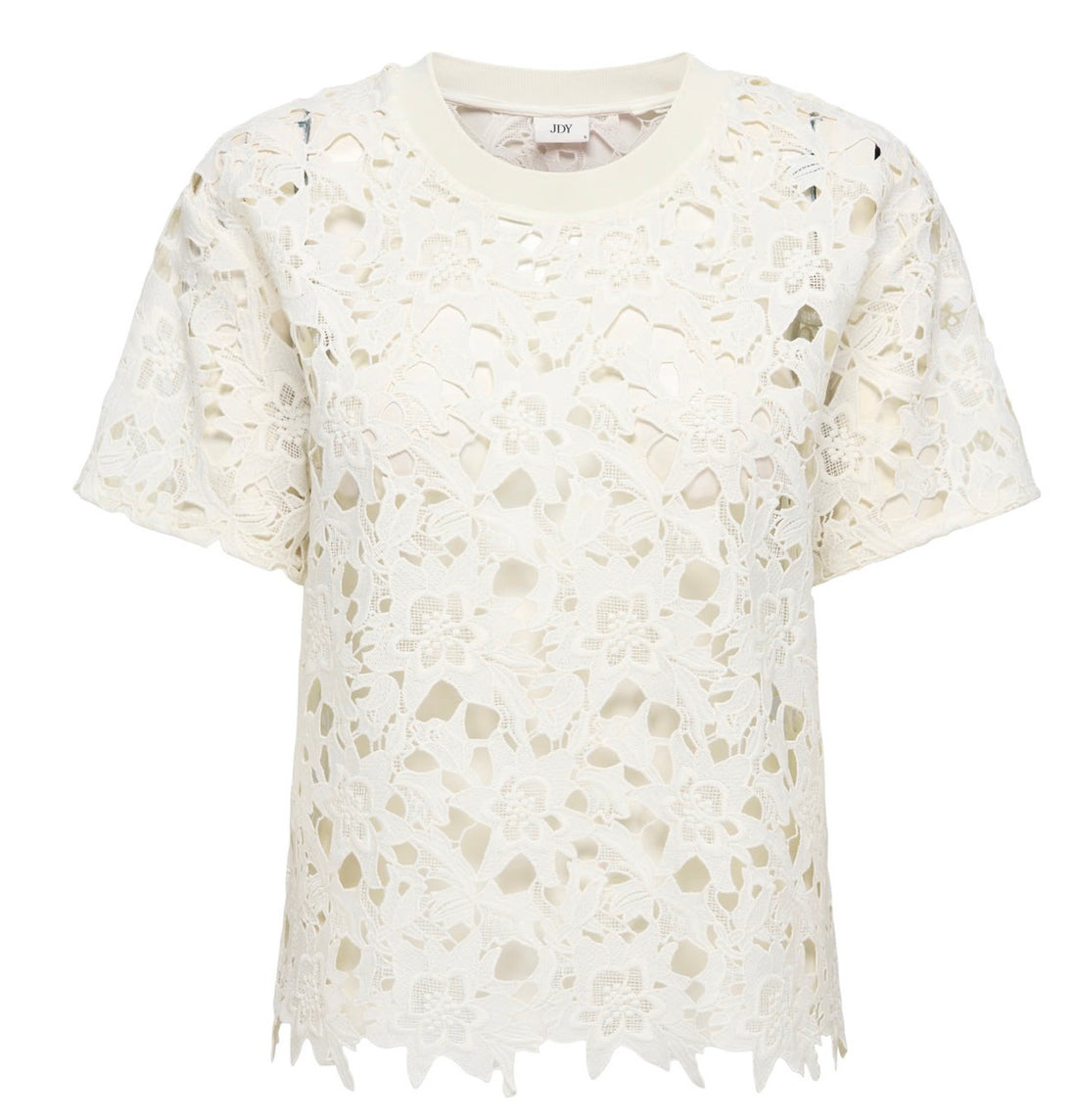 JDY - Vanya - Bluse Råhvid