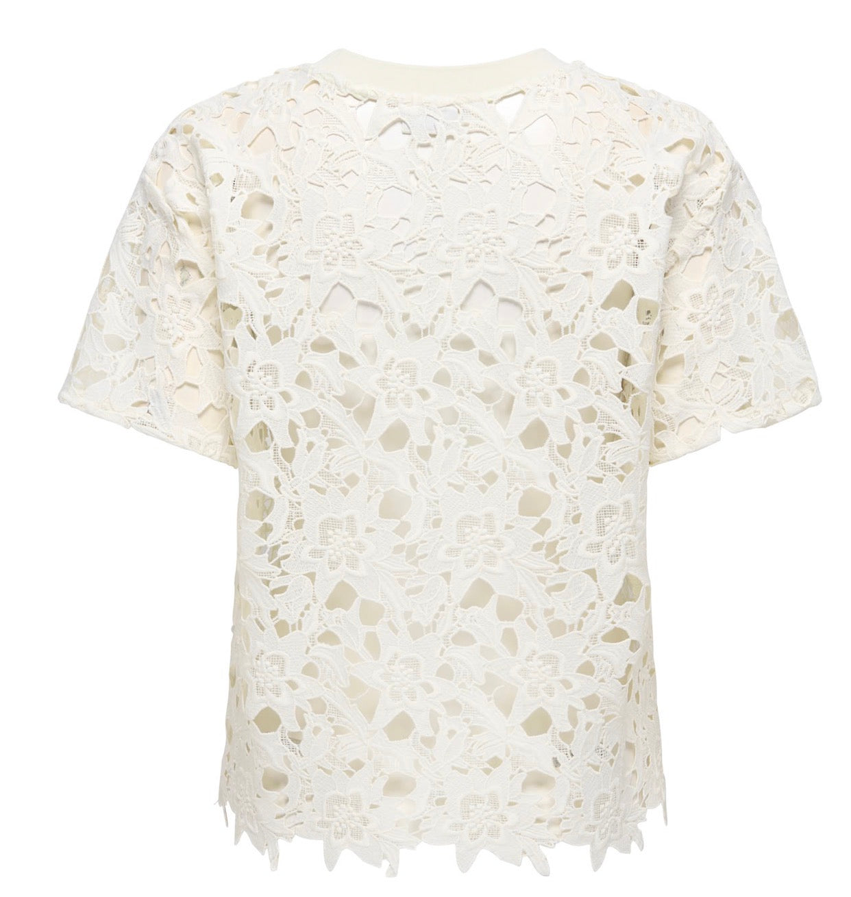 JDY - Vanya - Bluse Råhvid