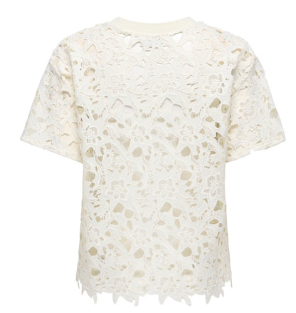 JDY - Vanya - Bluse Råhvid