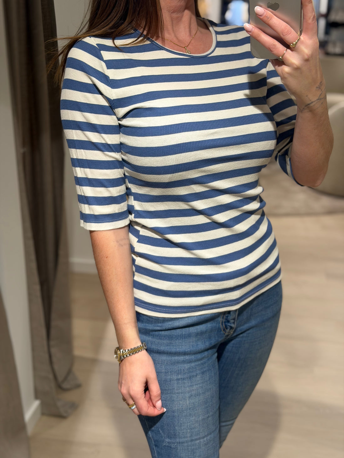 Marta Du Chateau - Nena - T-Shirt - Blå