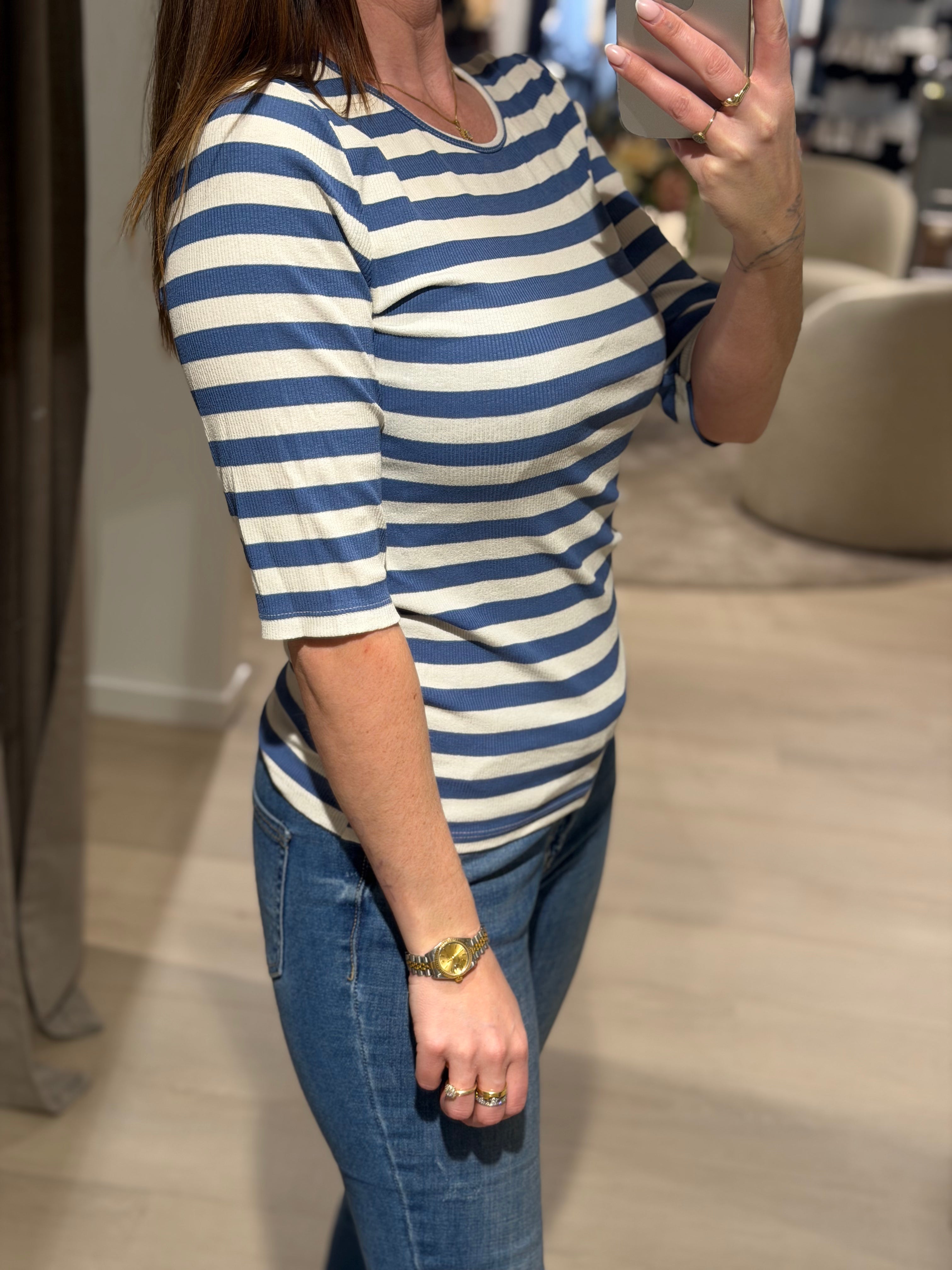 Marta Du Chateau - Nena - T-Shirt - Blå
