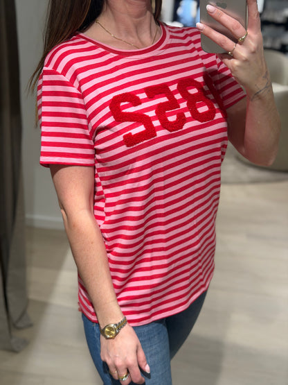 Marta Du Chateau - Hertha - T-Shirt - Pink