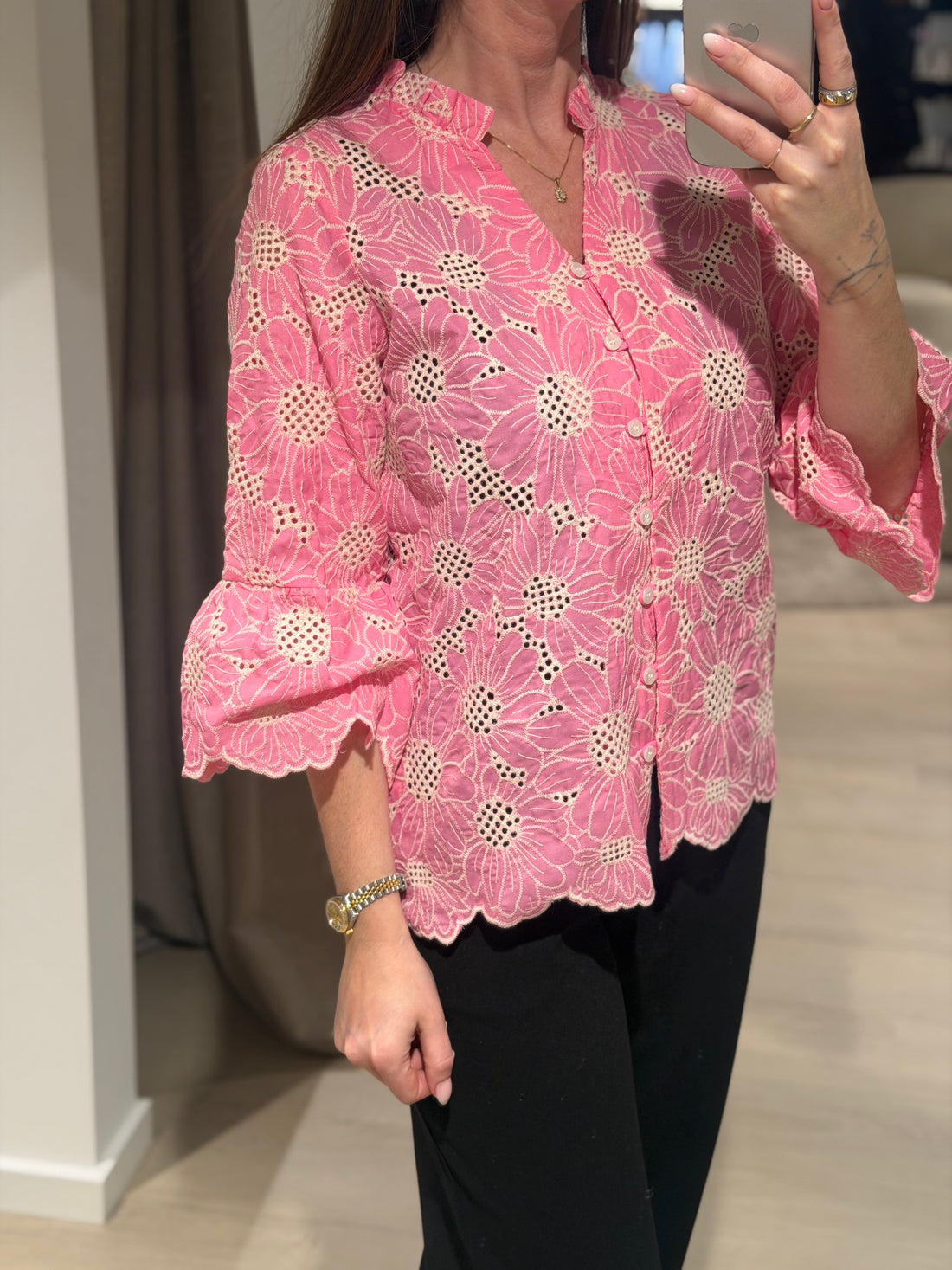 Ofelia - Zyra - Bluse Pink