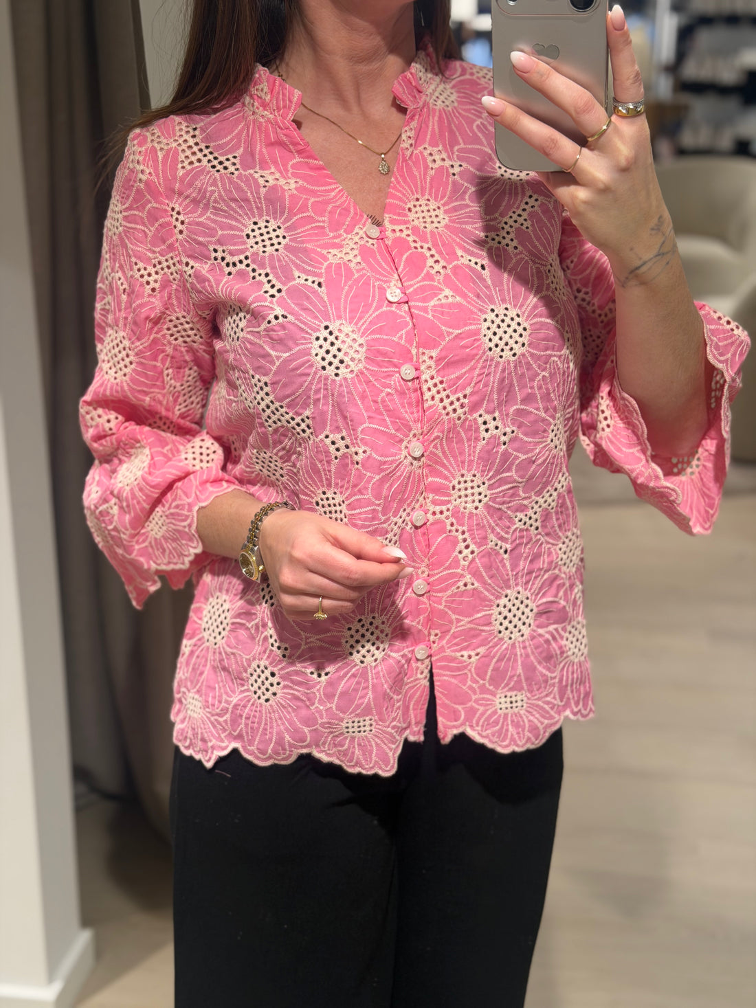 Ofelia - Zyra - Bluse Pink