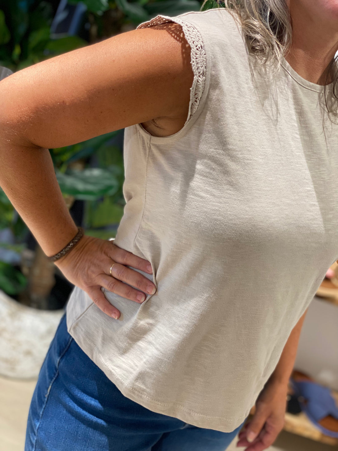 JDY - Salva Life - Top Beige