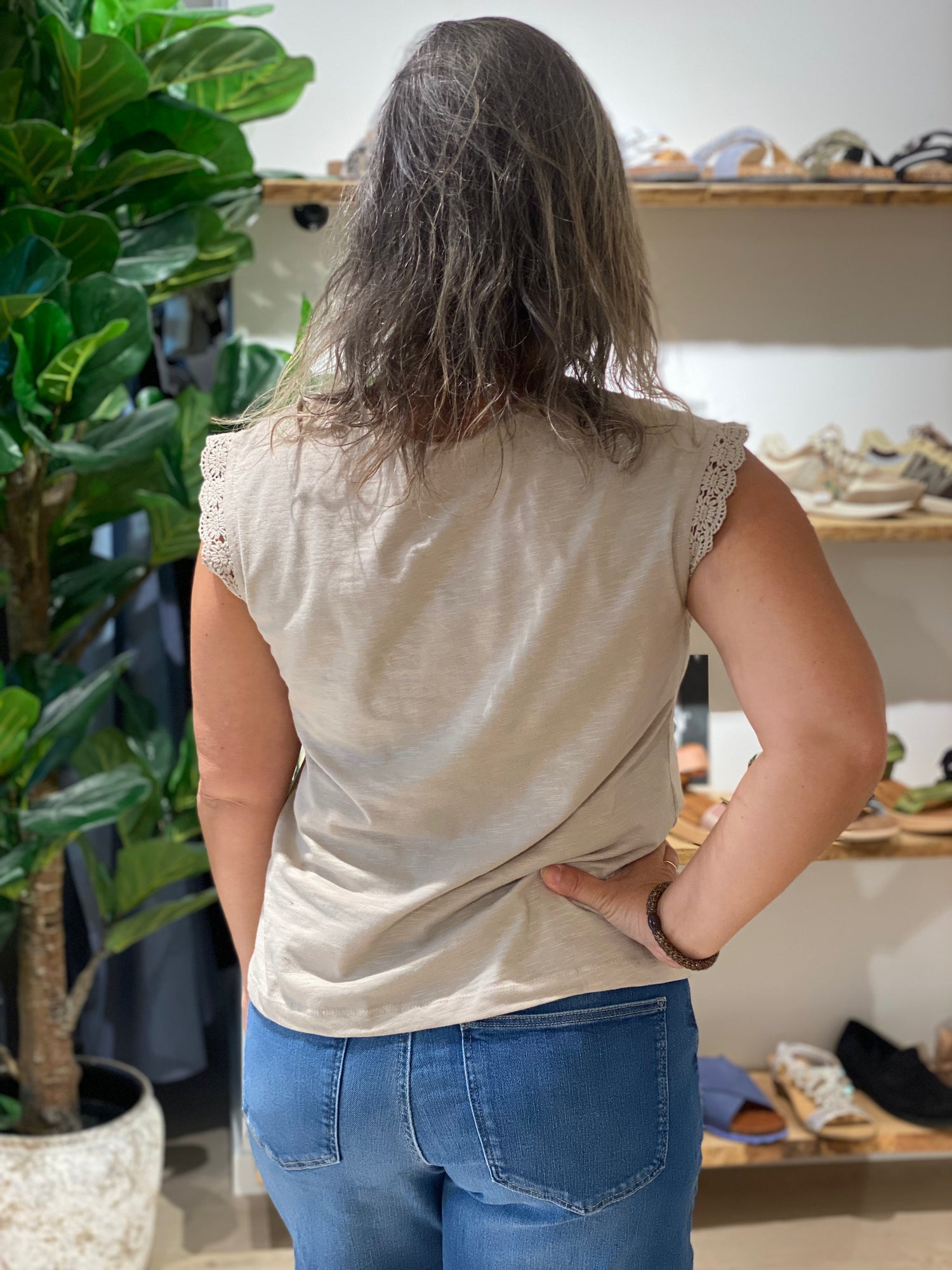 JDY - Salva Life - Top Beige
