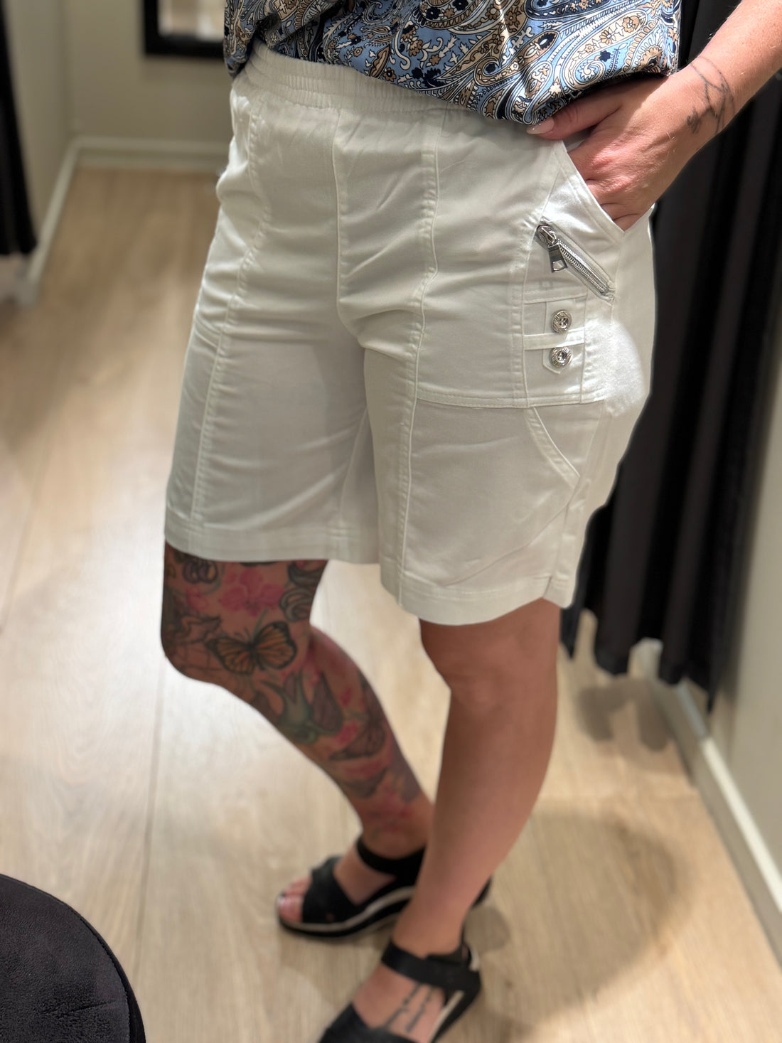 Soyaconcept - Akila 2 - Shorts Hvid