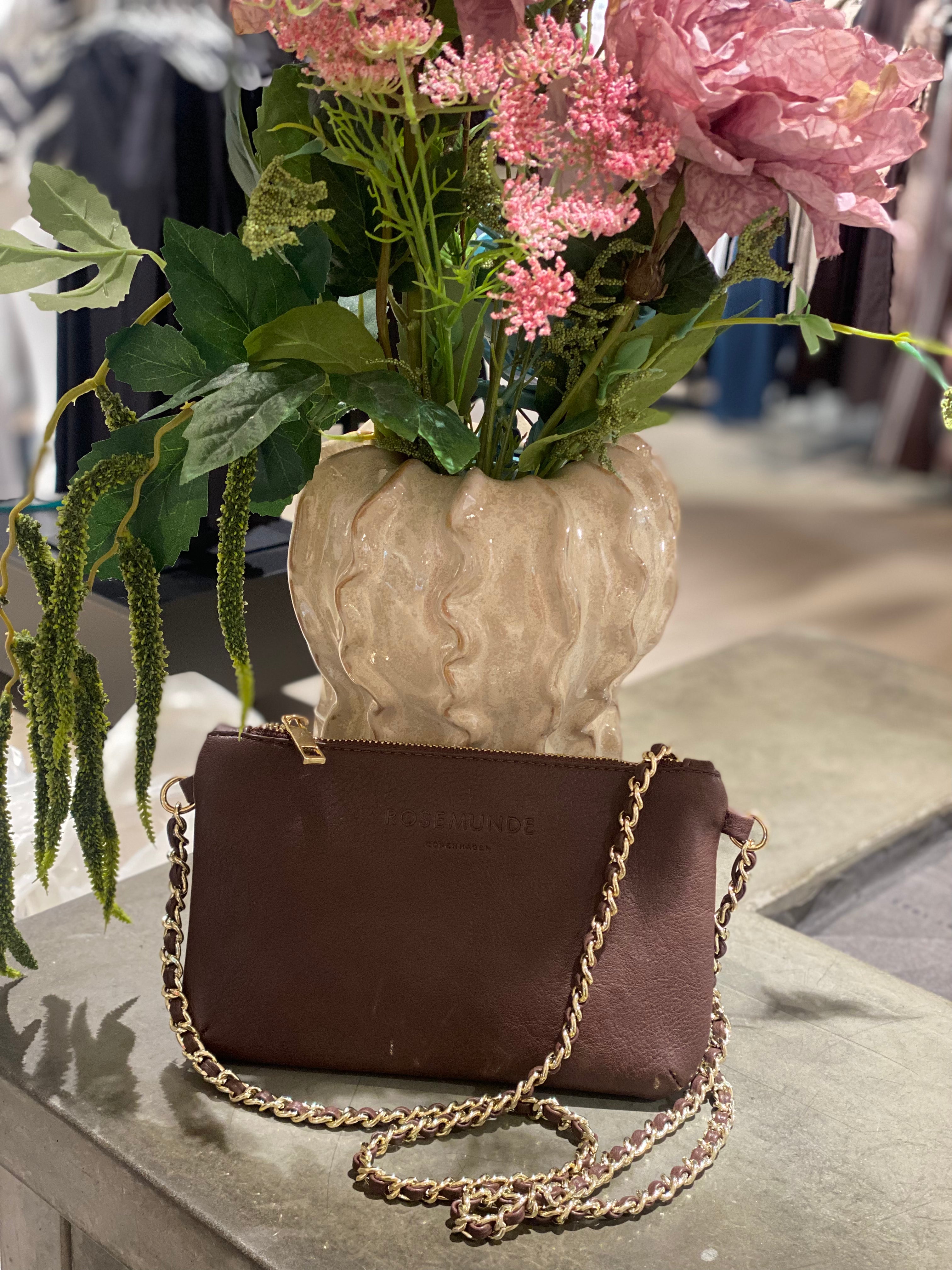 Rosemunde - Andora - Lille Clutch Chokoladebrun