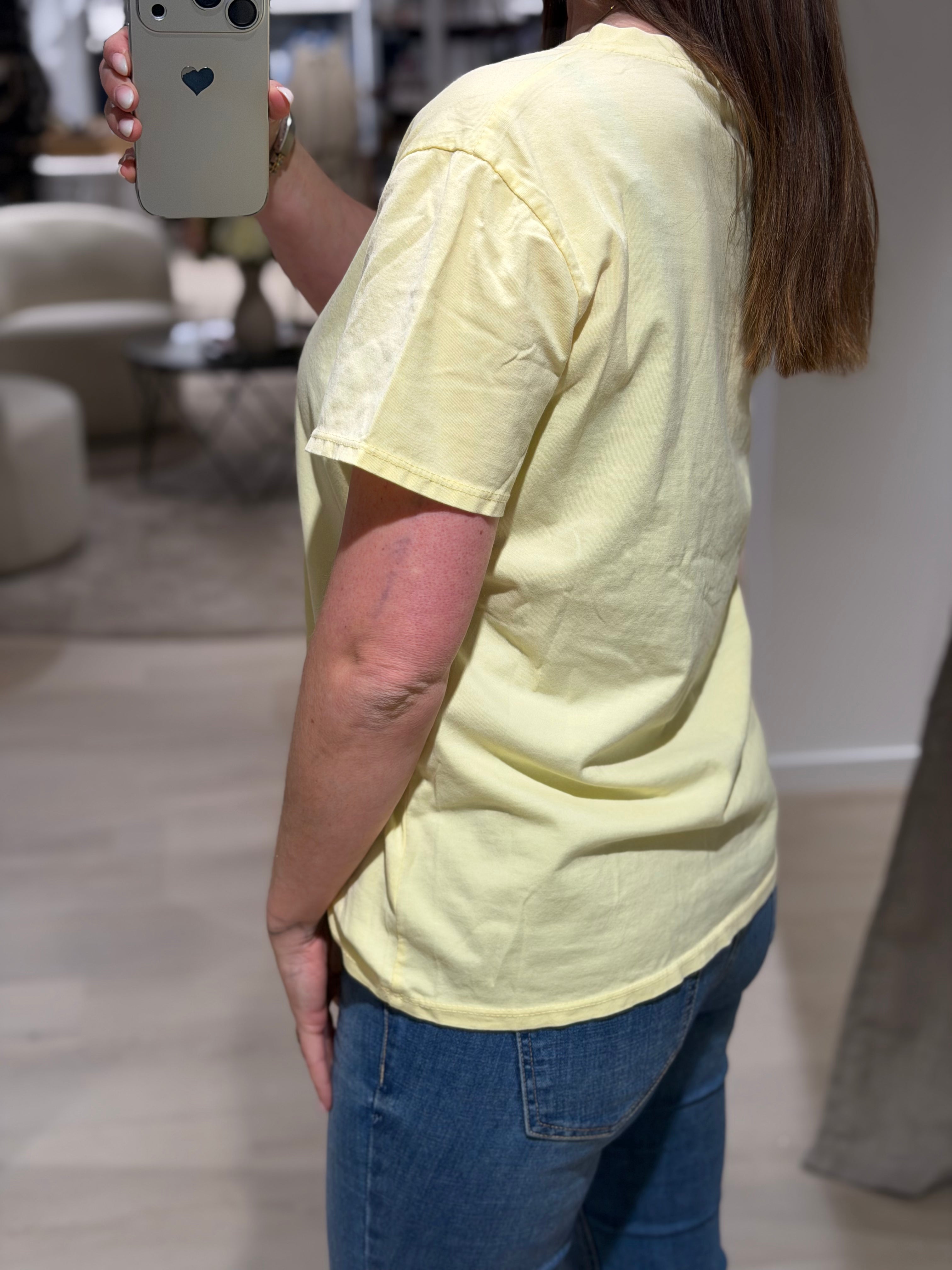 Marta Du Chateau - Brianna - T-shirt - Gul