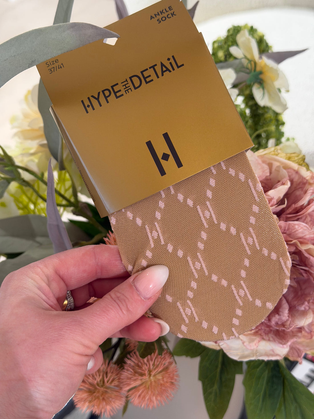 Hype the detail - Ankel Strømper - Rosa