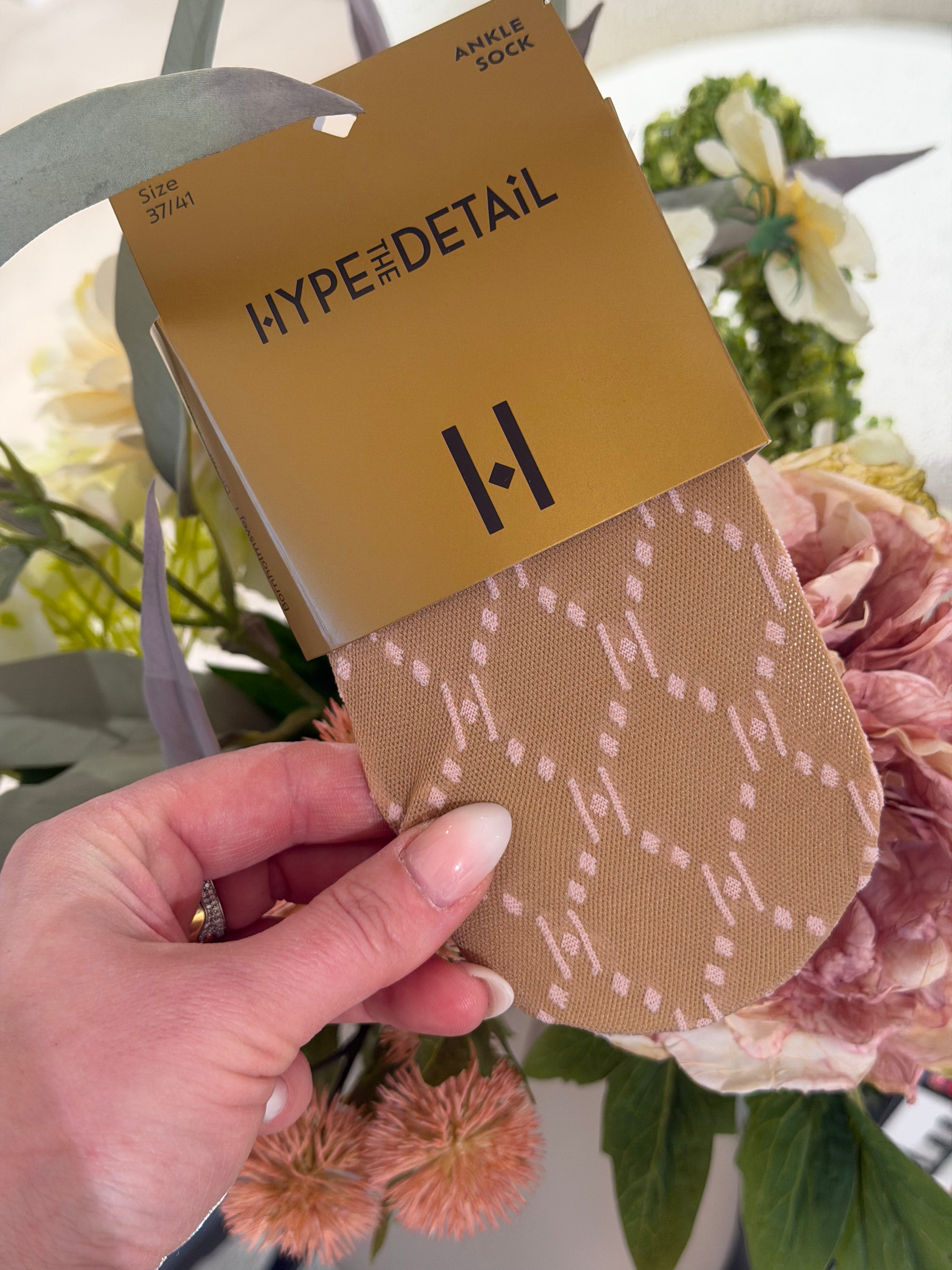 Hype the detail - Ankel Strømper - Rosa