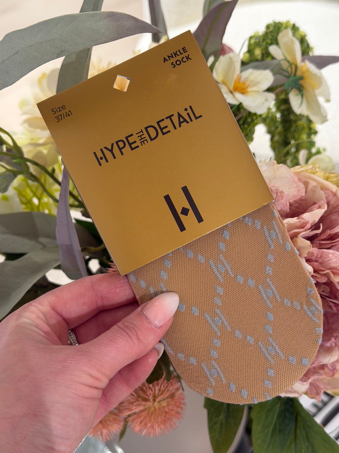 Hype the detail - Ankel Strømper - Lyseblå