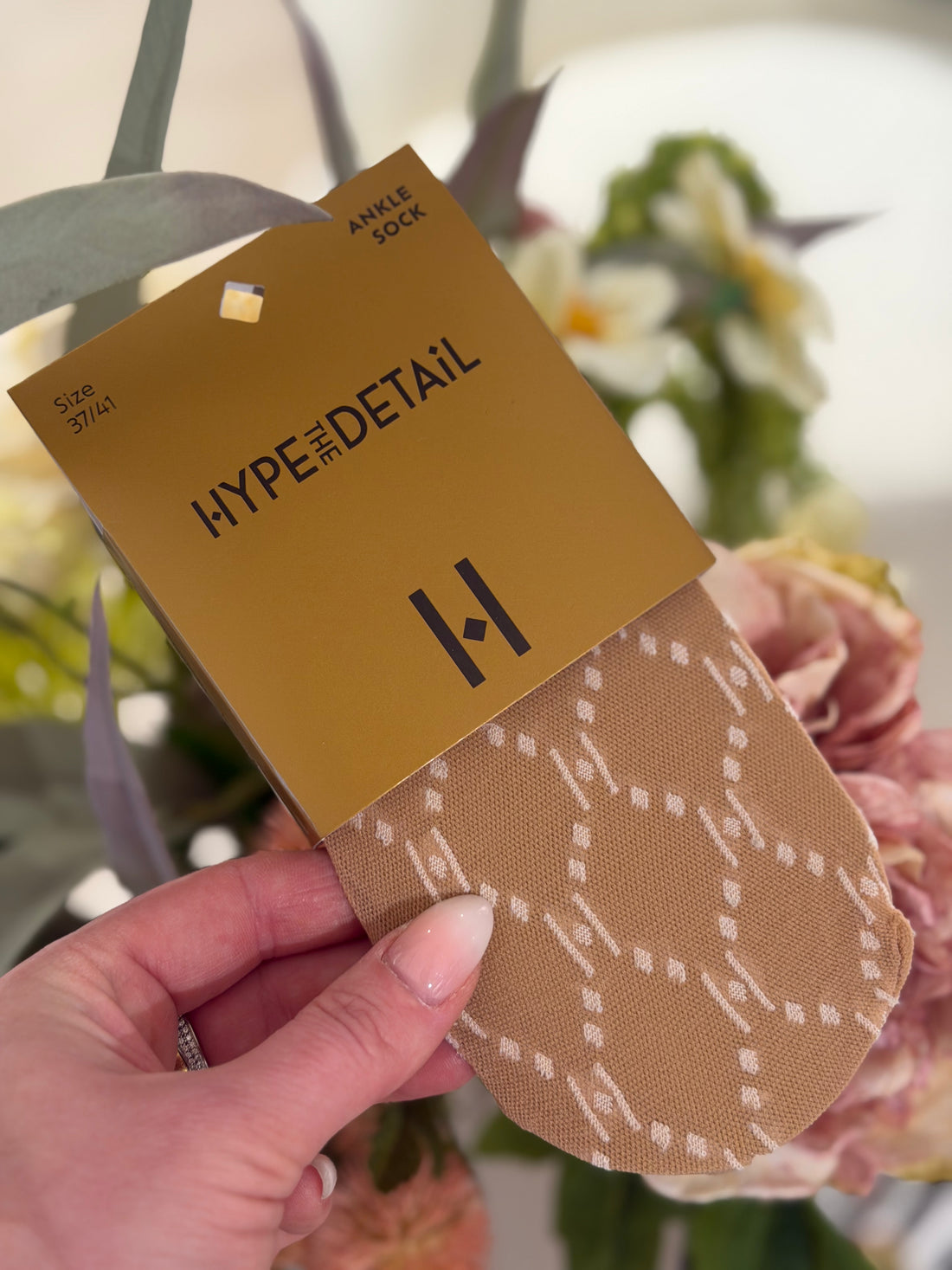 Hype the detail - Ankel Strømper - Hvid