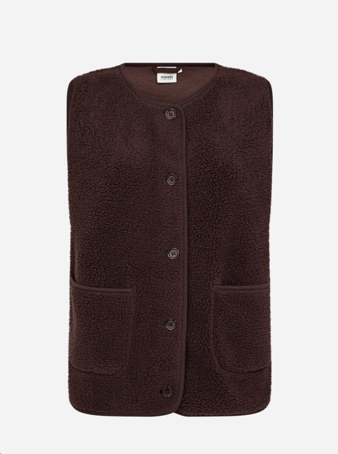 Wasabi - Nettie 3 - Vest Brun