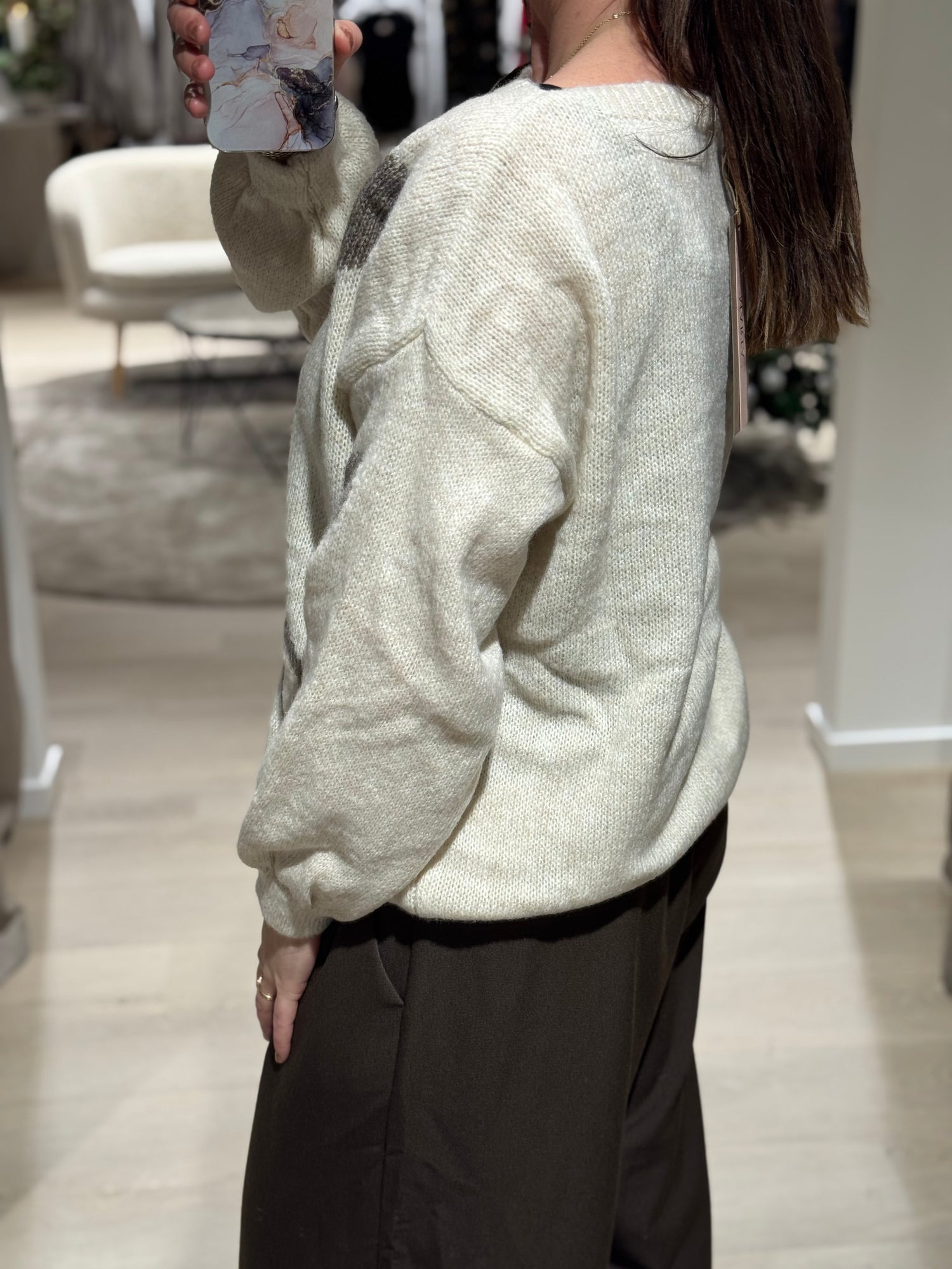 Marta - Amarante - Strik Lys Beige