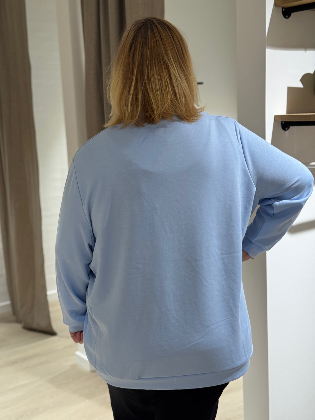 Wasabi - Sabina 78 - Bluse Lyseblå