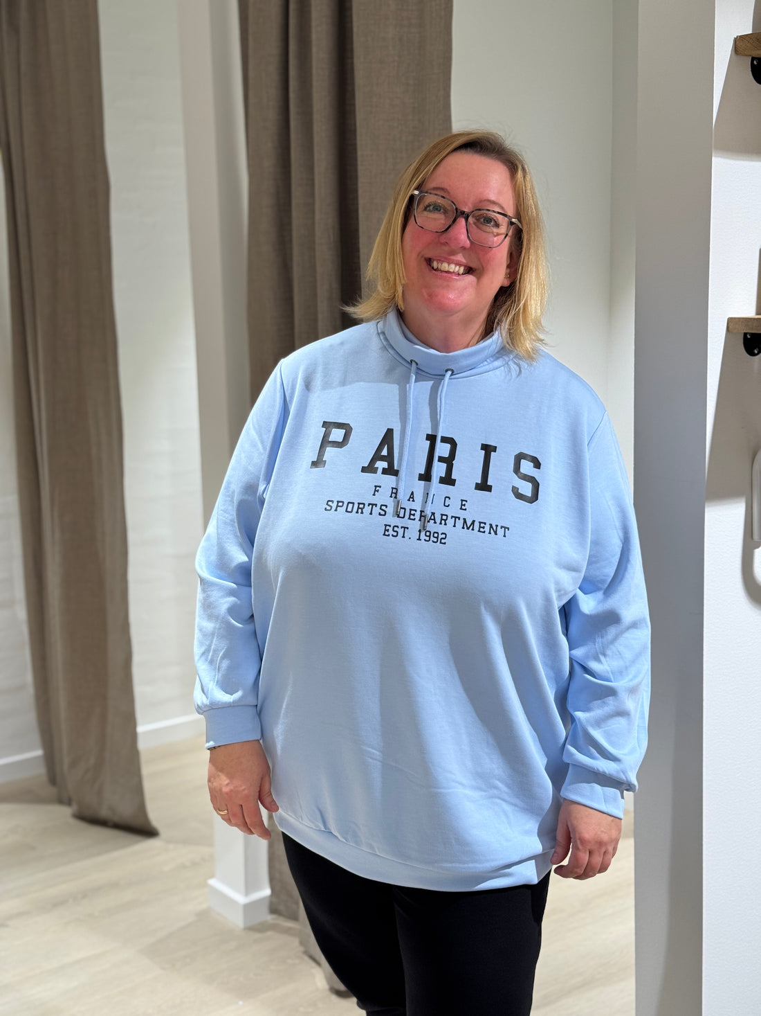 Wasabi - Sabina 78 - Bluse Lyseblå