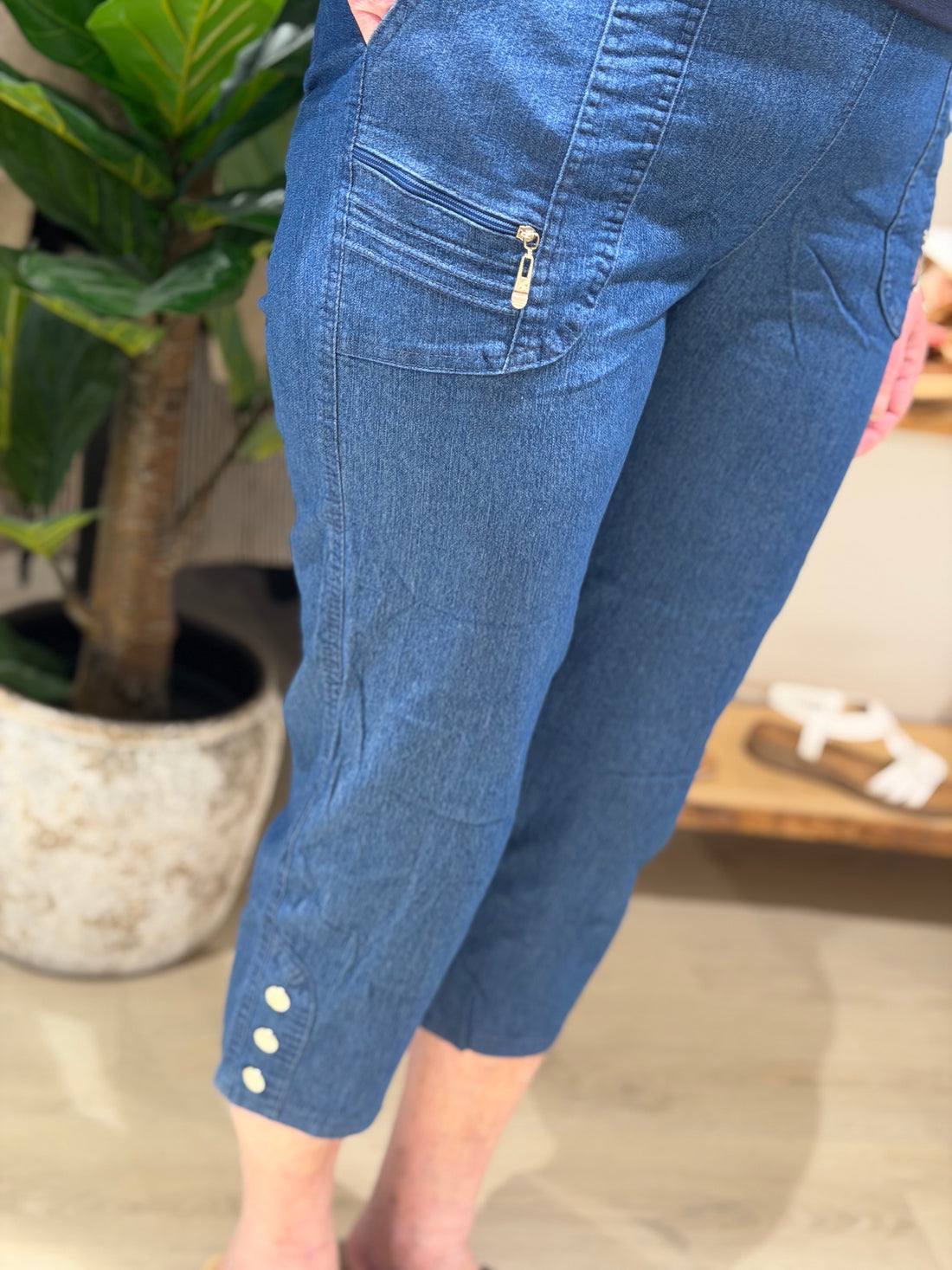 By Lagoni - Malou - Buks 3/4 Denim