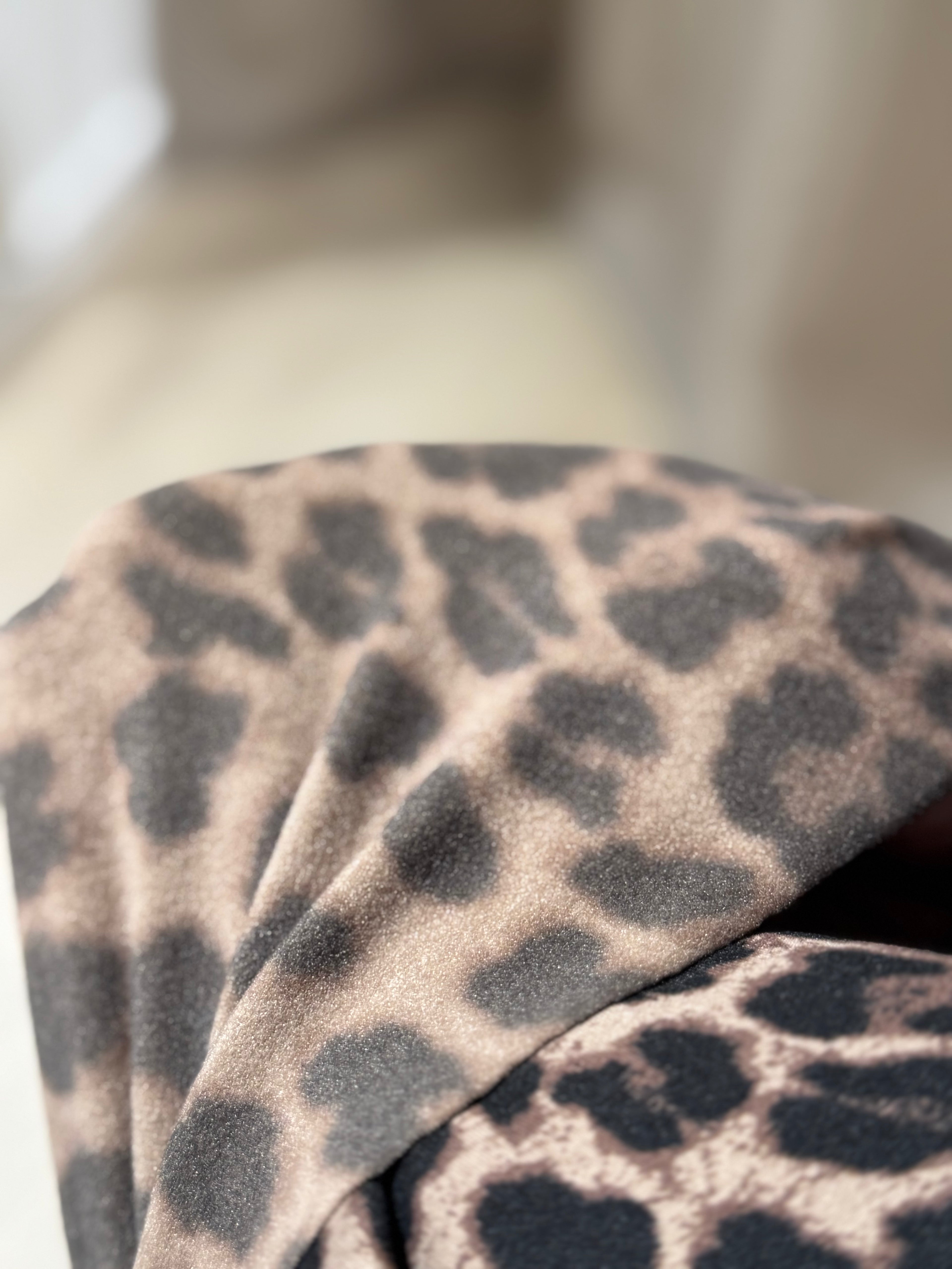 Alma - Fleece Bluse - Leo