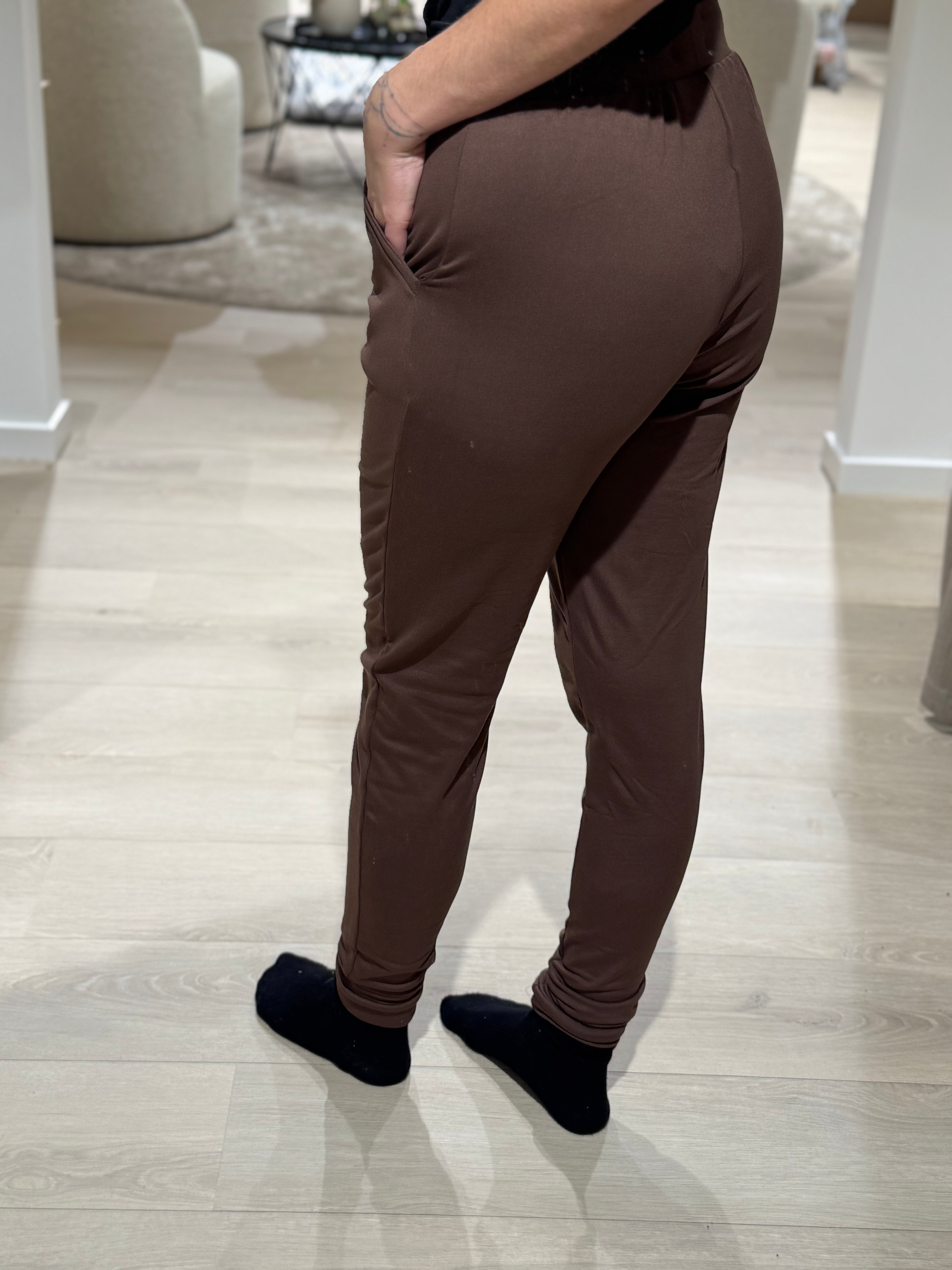 LIBERTÈ - Fleece buks - Brun