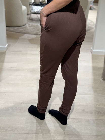 LIBERTÈ - Fleece buks - Brun