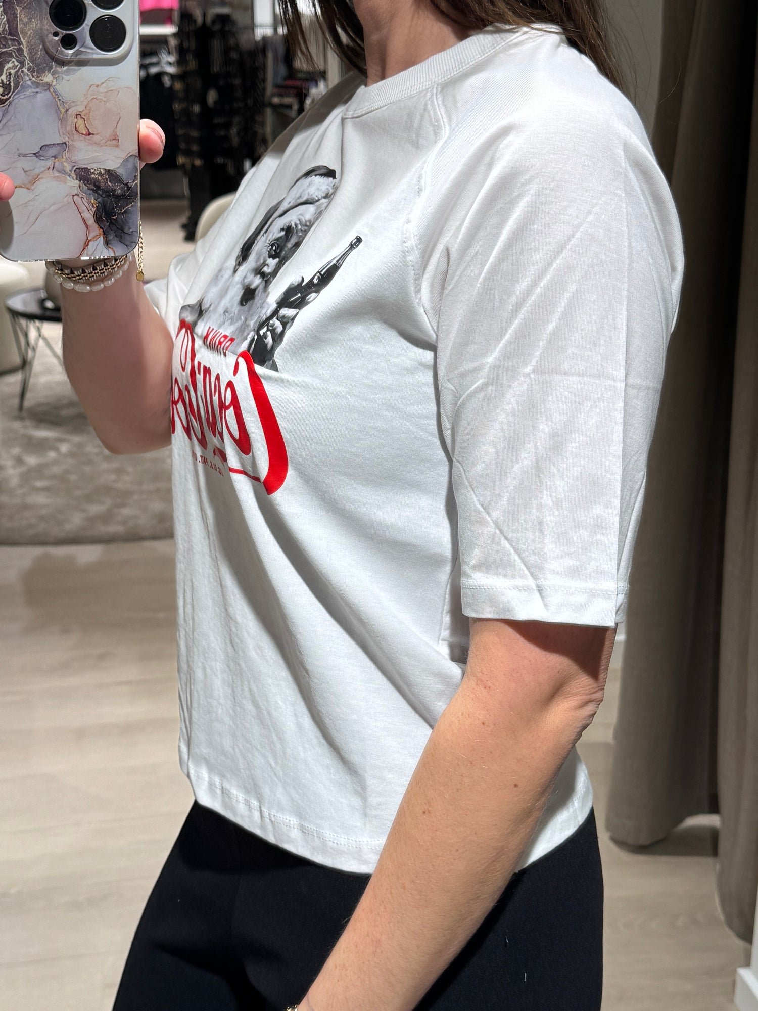 ONLY - Coca Cola - T-shirt Hvid