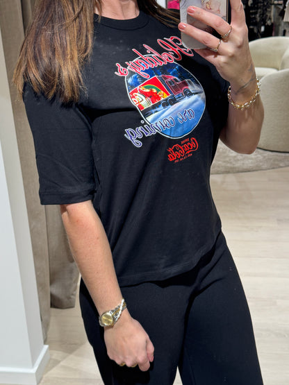 ONLY - Coca Cola - T-shirt Sort