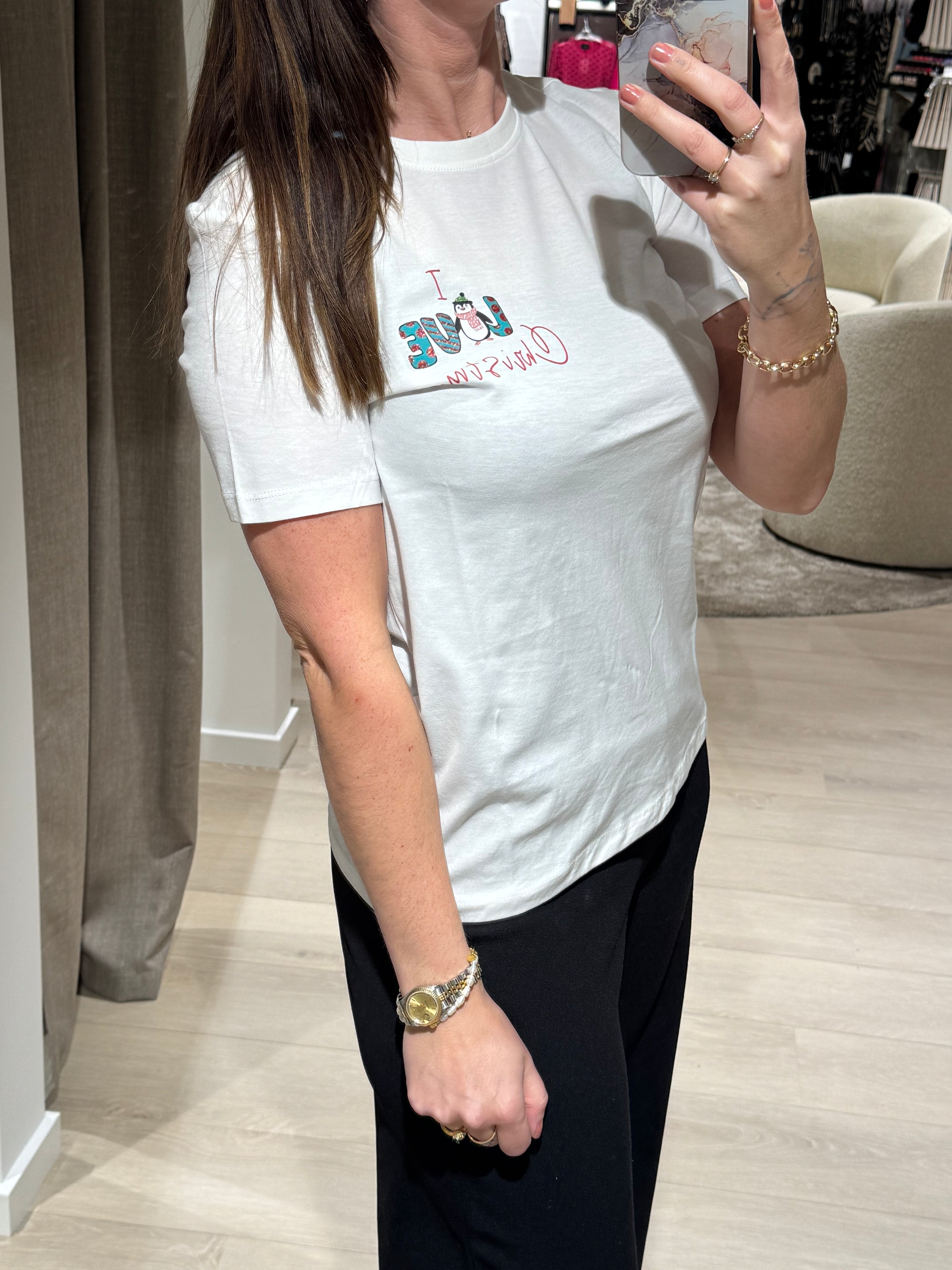 ONLY - Kita - T-shirt Hvid