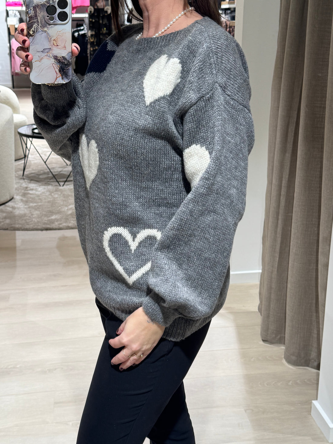 Marta - Amarante - Strik Grå