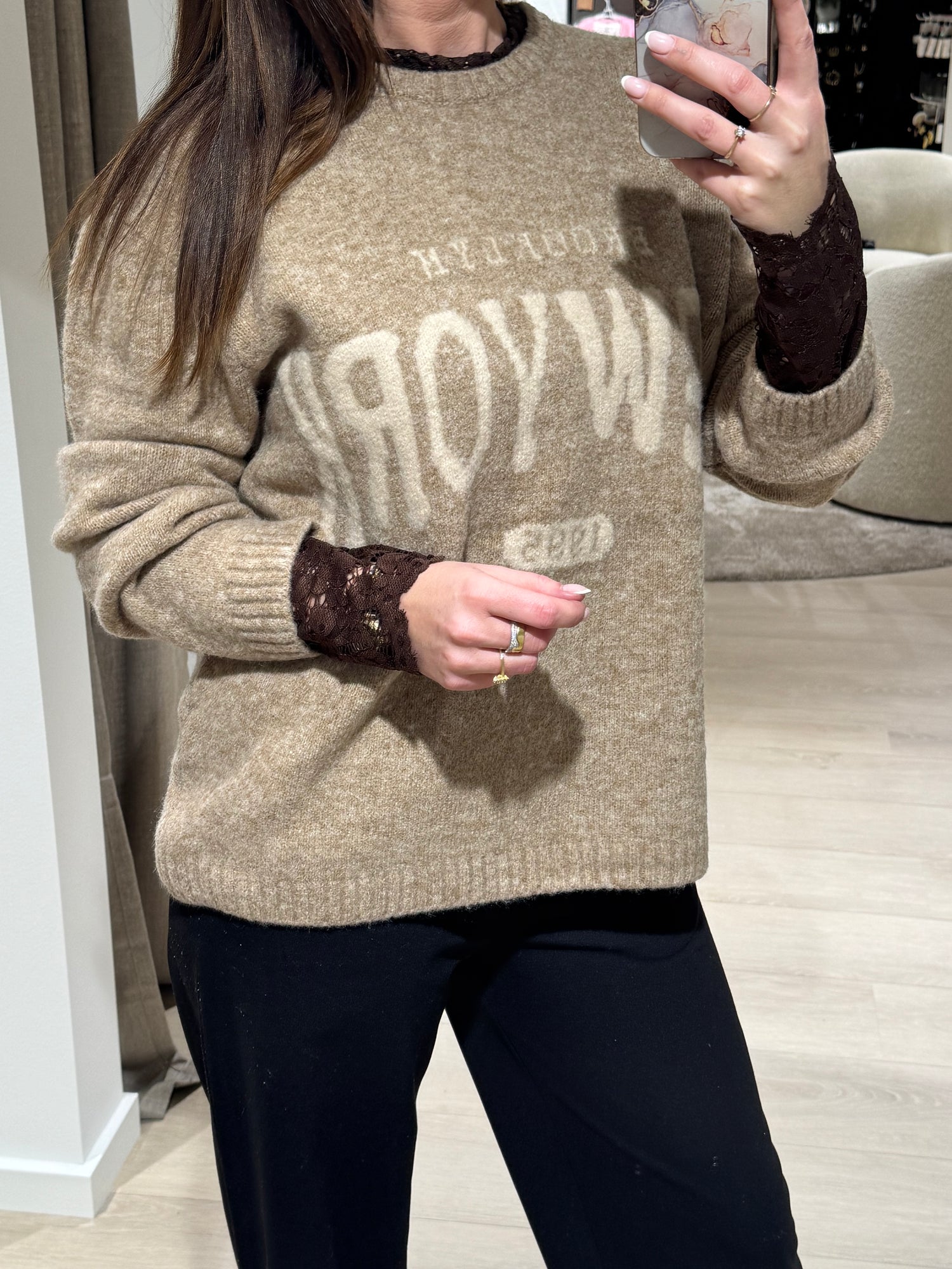 Marta - Mara - Strik Beige