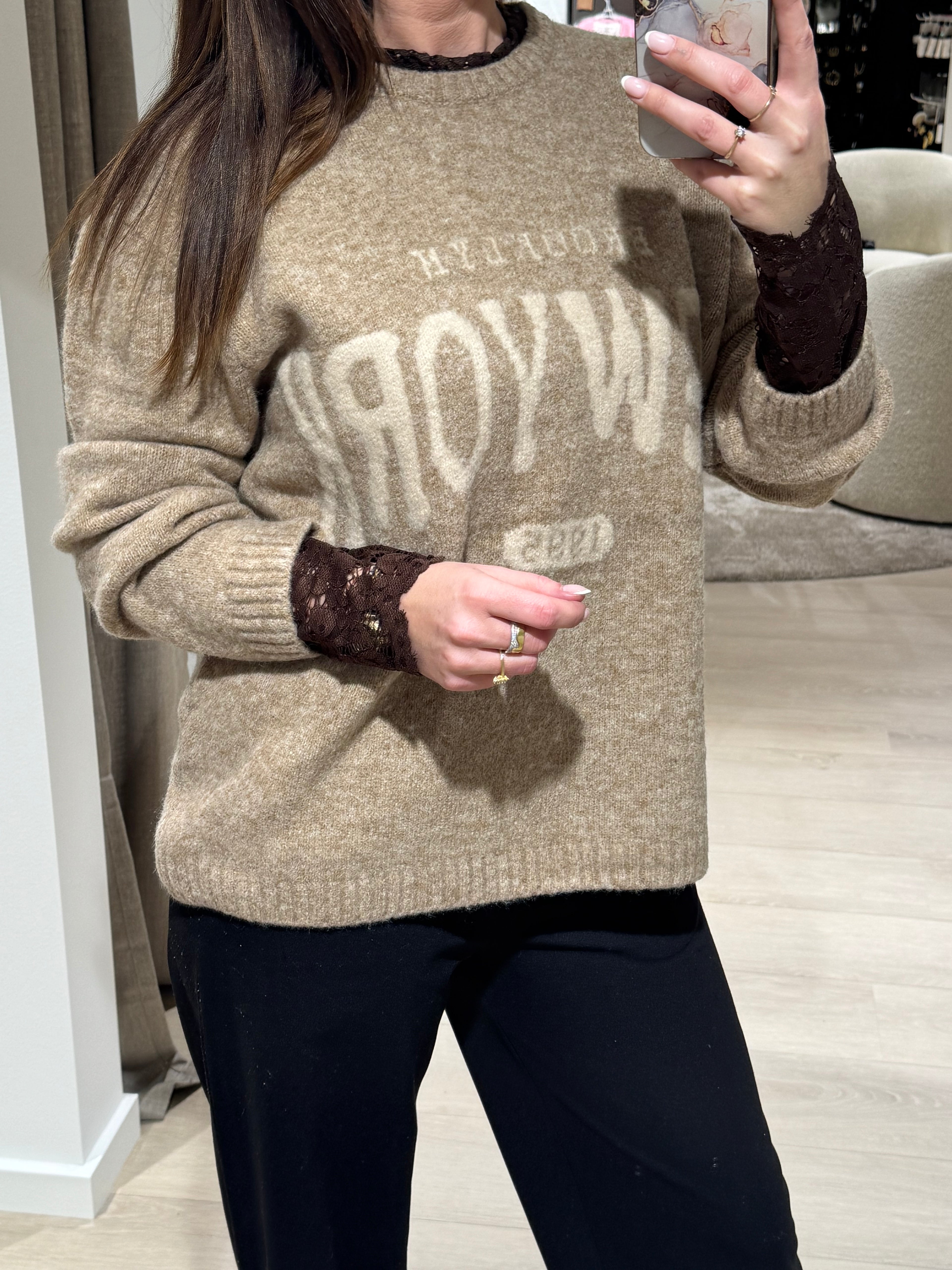 Marta - Mara - Strik Beige