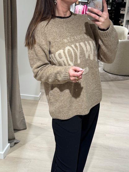 Marta - Mara - Strik Beige