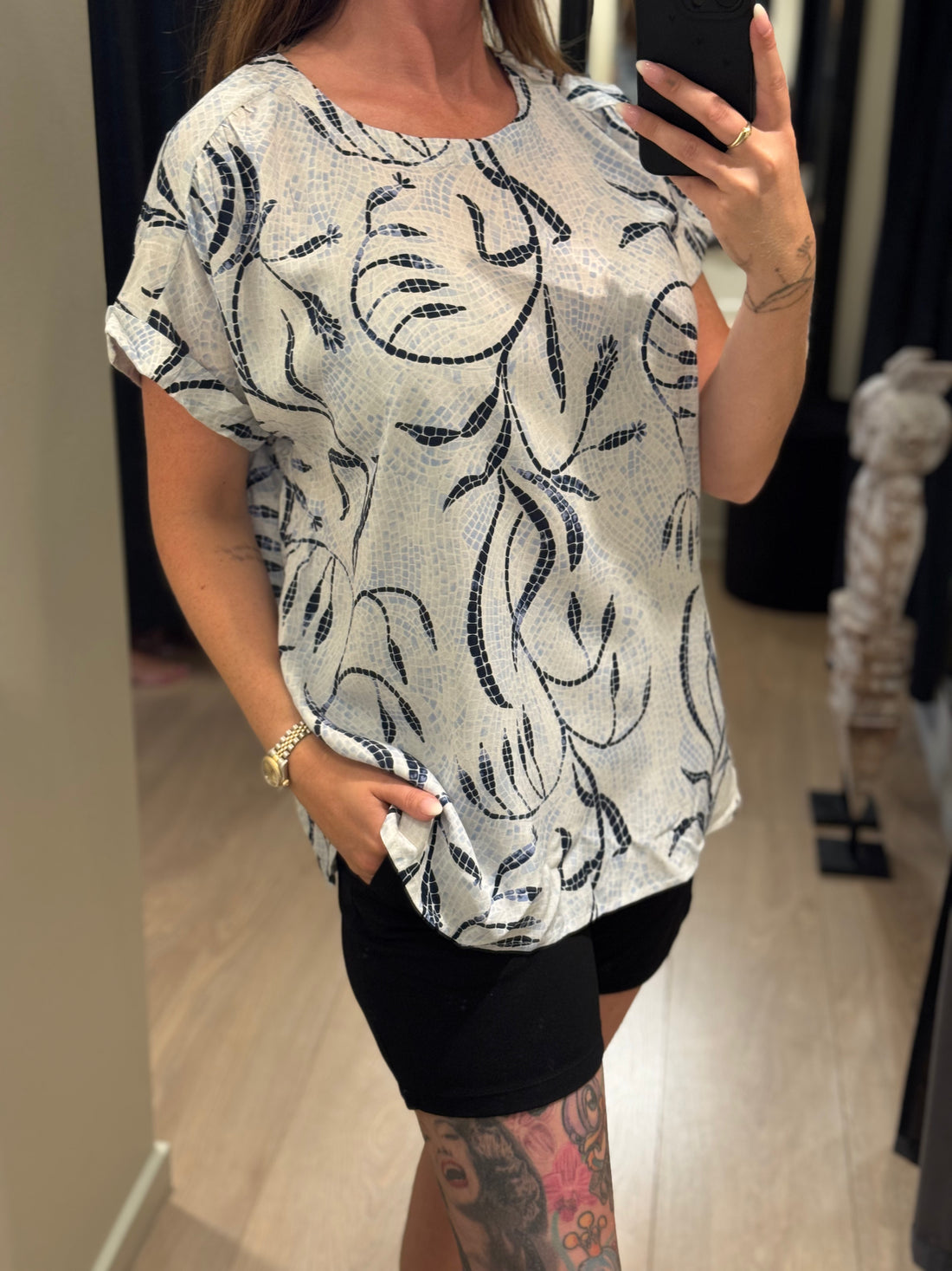 Soyaconcept - Sabira - T-shirt Lyseblå