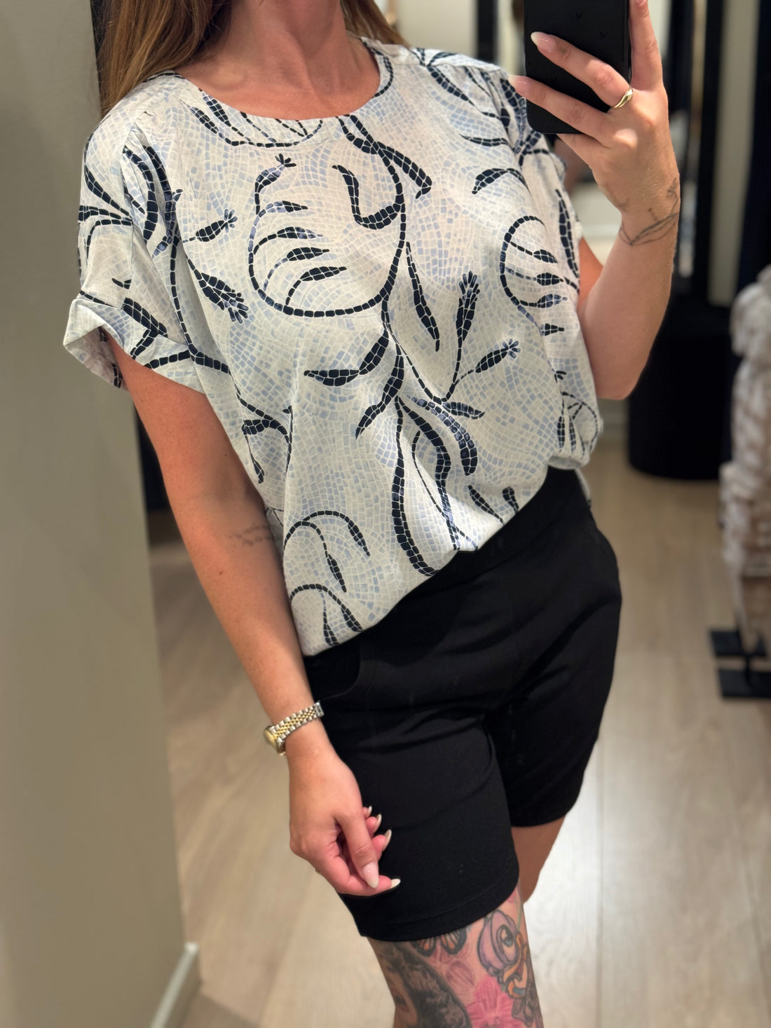 Soyaconcept - Sabira - T-shirt Lyseblå