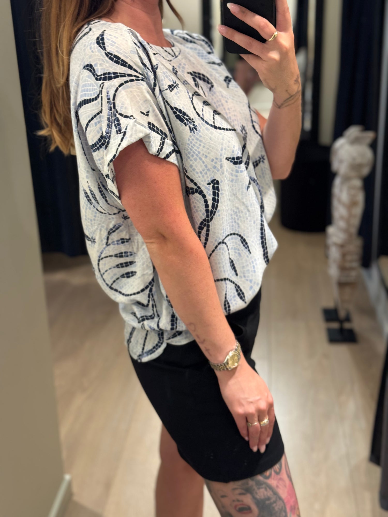 Soyaconcept - Sabira - T-shirt Lyseblå