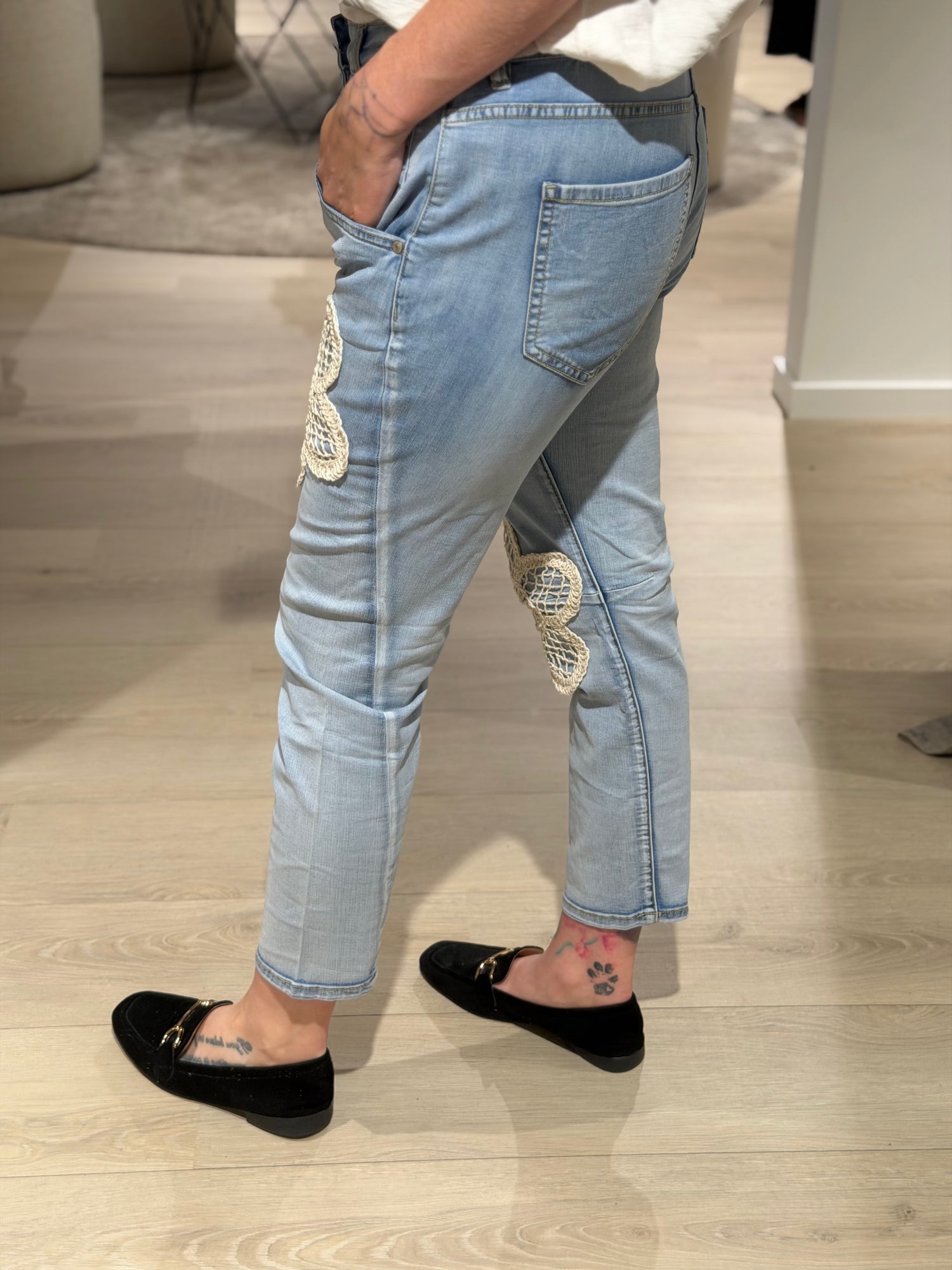 Marta Du Chateau - Jeans - Blomster