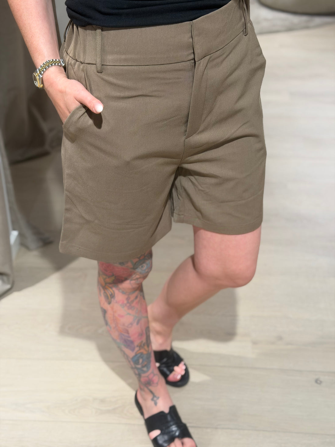 LIBERTÈ - Freddy - Shorts Nougat Brun
