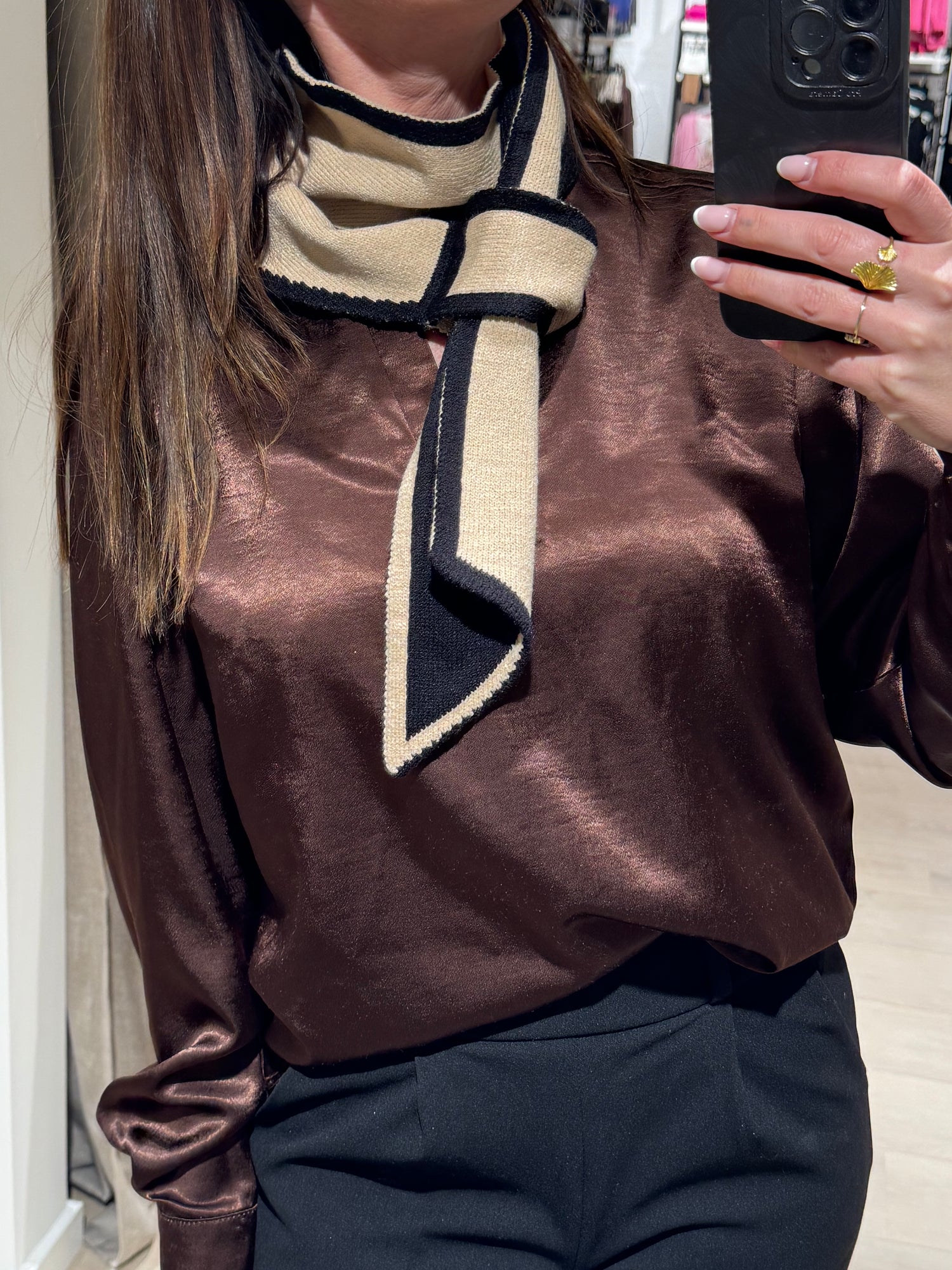 By Lagoni - Nora - Tørklæde Grøn Tern