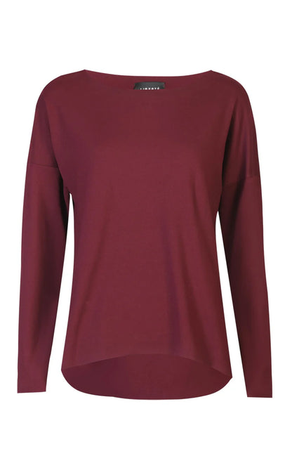 LIBERTÈ - Alma - Bluse fleece - Bordeaux