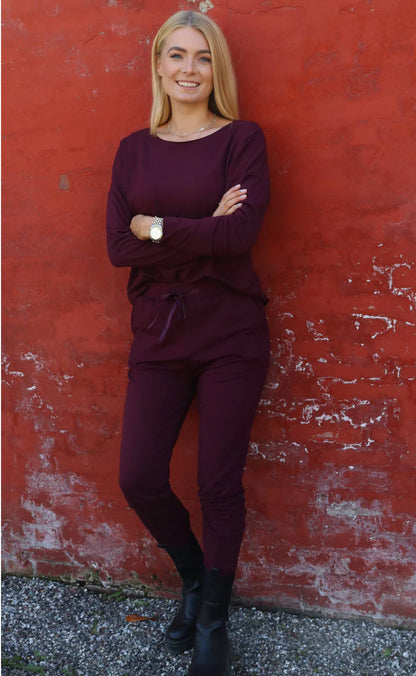 LIBERTÈ - Alma - Bluse fleece - Bordeaux
