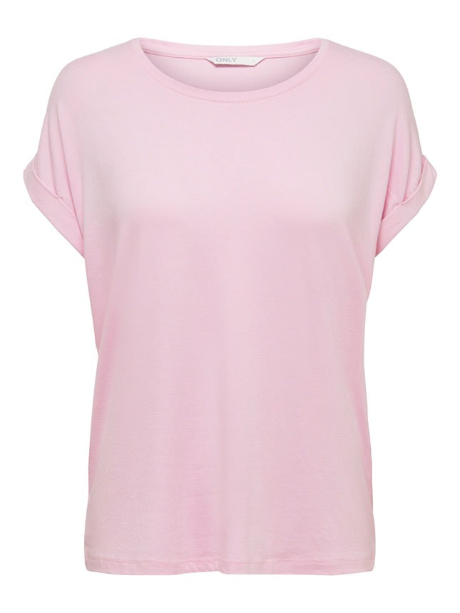 ONLY - Moster - T-shirt Lyserød