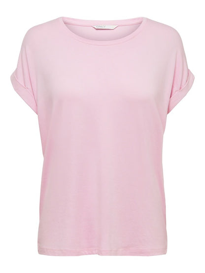 ONLY - Moster - T-shirt Lyserød