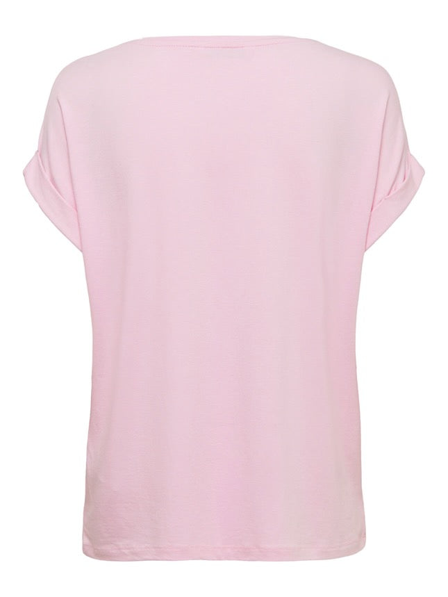 ONLY - Moster - T-shirt Lyserød