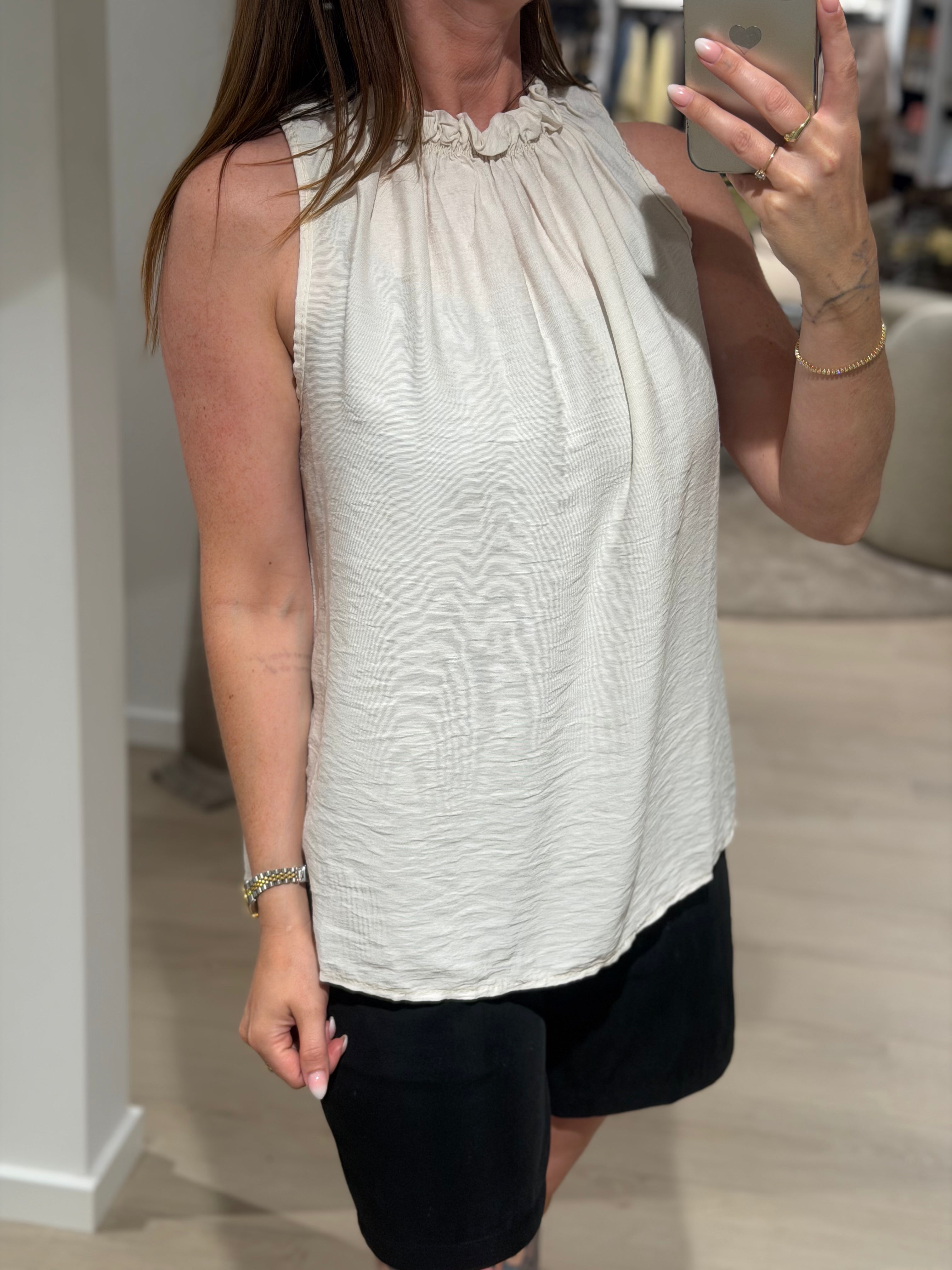 MARTA DU CHATEAU -  Lucina - Top - Beige